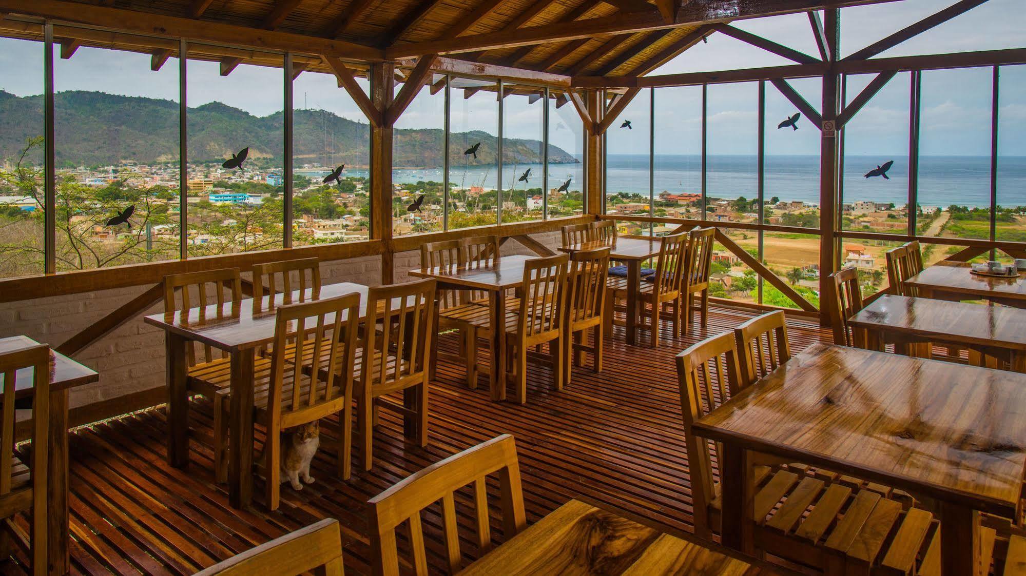Hosteria La Terraza Puerto López Exteriör bild
